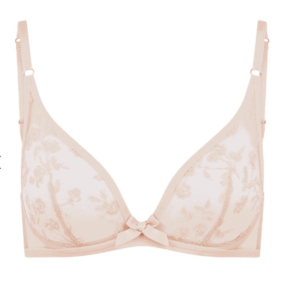 Agent Provocateur Blush Lace Bra - Picture 4 of 5